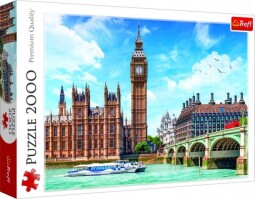 Puzzle Big Ben Londýn Anglie 2000 dílků